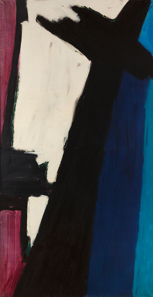 Judith Godwin, Black Cross, 1959
Oil on linen, 96 x 50 in. (243.8 x 127 cm)
GOD-00009