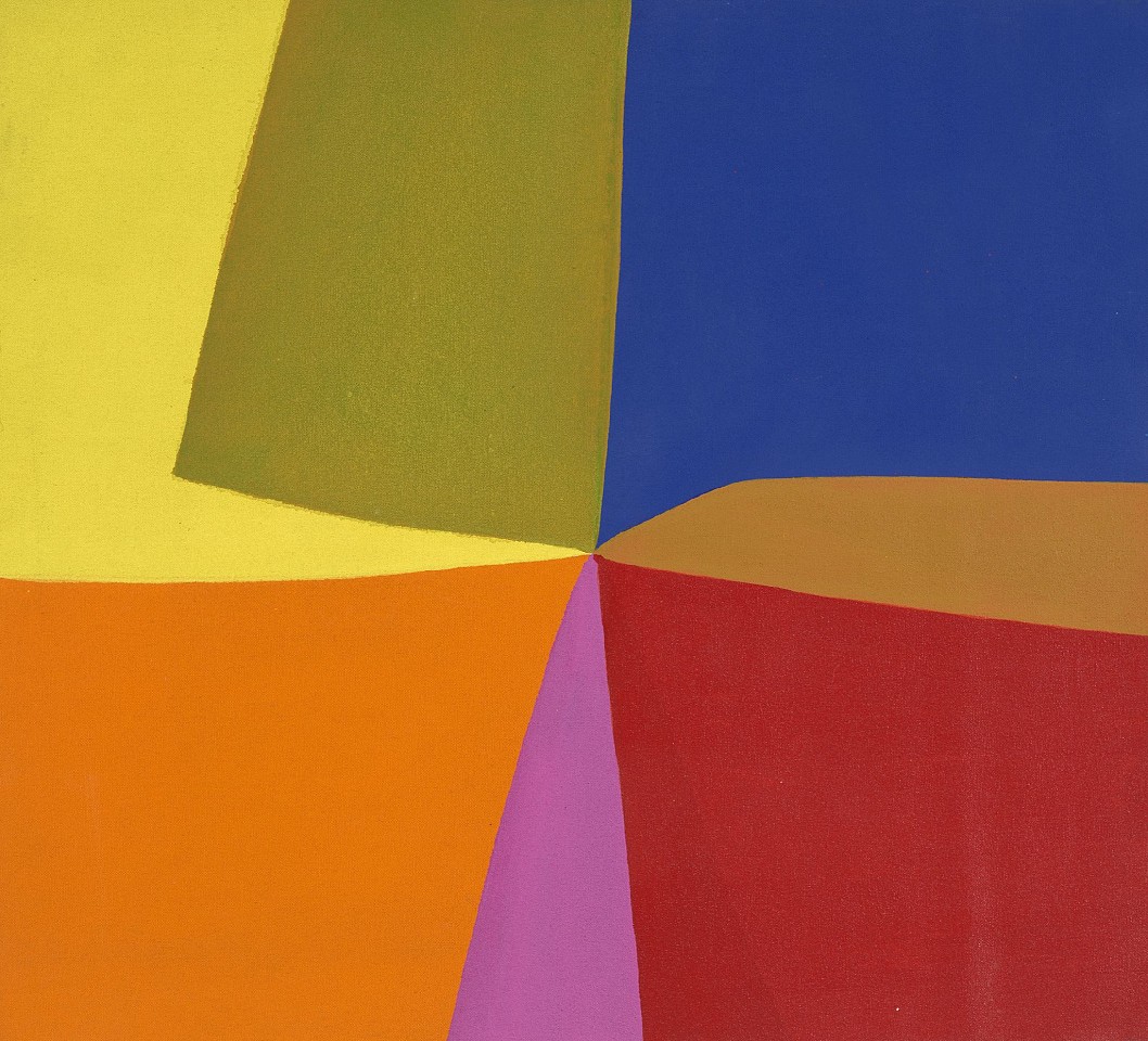 Yvonne Thomas, Pinwheel, 1967
Acrylic on canvas, 27 x 29 3/4 in. (68.6 x 75.6 cm)
THO-00168