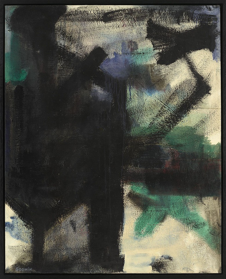 Judith Godwin, Structure, 1957
Oil on canvas, 47 1/8 x 38 in. (119.7 x 96.5 cm)
GOD-00121
