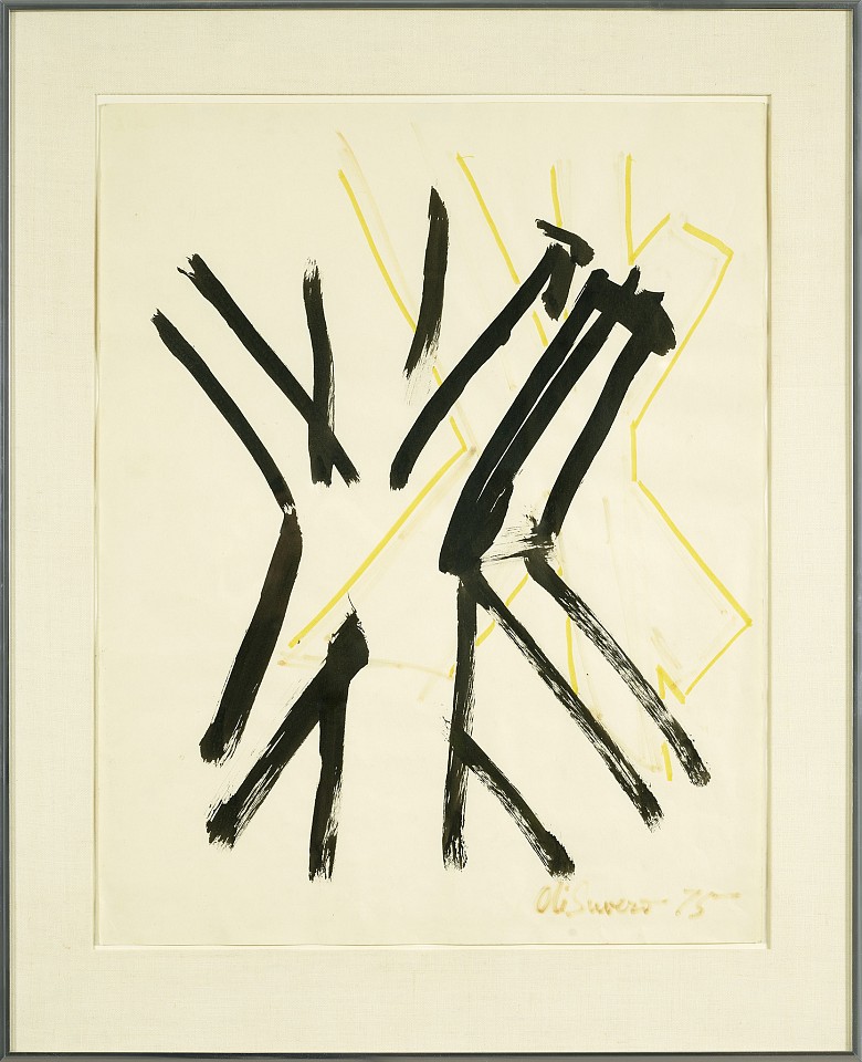 Mark di Suvero, Untitled, 1975
India ink and magic marker on paper, 24 x 19 in. (61 x 48.3 cm)
DIS-00003