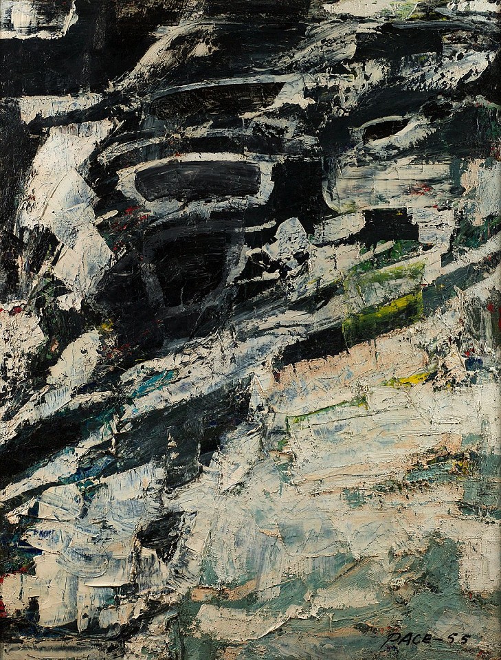 Stephen Pace, Untitled (55-32) | SOLD, 1955
Oil on canvas, 39 x 30 in. (99.1 x 76.2 cm)
SOLD
PAC-00048