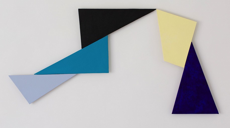 Ken Greenleaf, 2-Polarity, 2013
Acrylic on canvas on shaped support, 24 x 40 in. (61 x 101.6 cm)
GRE-00021