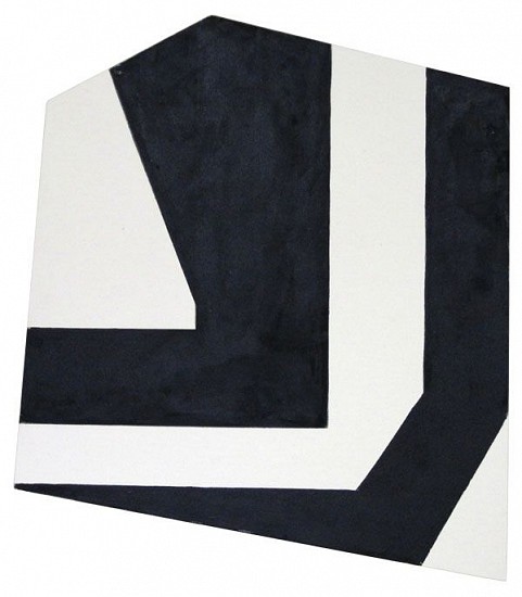 Ken Greenleaf, Alea, 2010
Acrylic on canvas on shaped support, 26 x 23 in. (66 x 58.4 cm)
GRE-00007