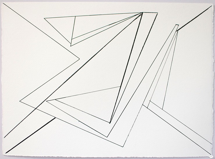 Ken Greenleaf, Linear 6, 2014
Acrylic on paper, 11 x 14 in. (27.9 x 35.6 cm)
GRE-00026