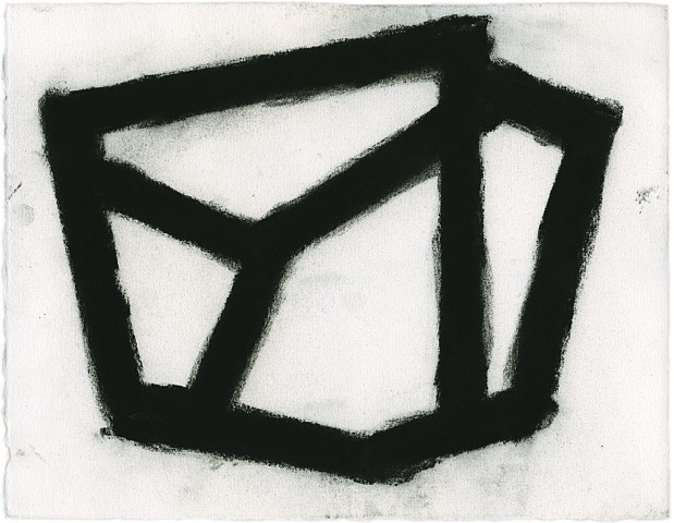 Ken Greenleaf, Blackline 2010-13, 2010
Charcoal on paper, 8 1/2 x 11 in. (21.6 x 27.9 cm)
GRE-00015