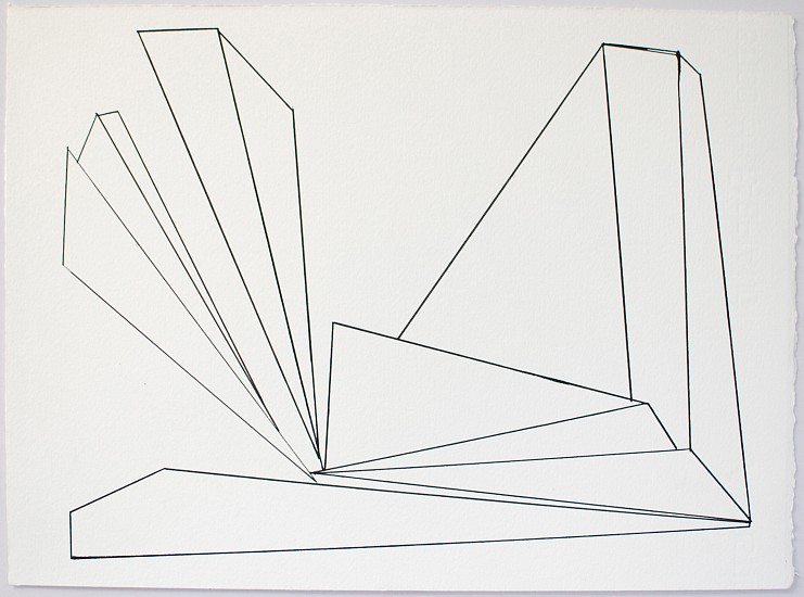 Ken Greenleaf, Linear 7, 2014
Acrylic on paper, 11 x 14 in. (27.9 x 35.6 cm)
GRE-00023