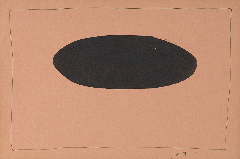 Walter Darby Bannard, Untitled, 1959
Ink on paper, 12 x 18 in. (30.5 x 45.7 cm)
BAN-00092