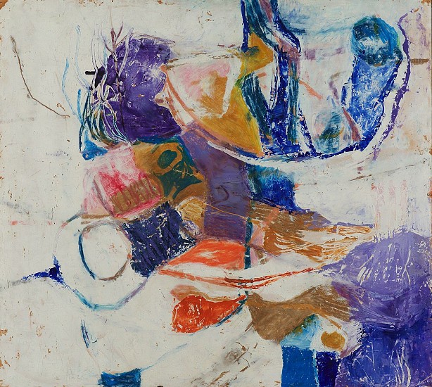 Charlotte Park, Untitled | SOLD, c. 1967
Oil and oil crayon on paper mounted on linen, 22 3/4 x 25 in. (57.8 x 63.5 cm)
PAR-00128