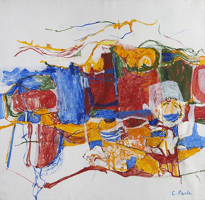 Charlotte Park, Untitled, c. 1980
Acrylic and oil crayon on paper, 22 x 22 1/2 in. (55.9 x 57.1 cm)
PAR-00179