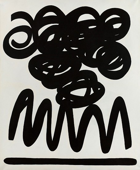 Raymond Hendler, No, It's Not Calligraphy | SOLD, 1979
Acrylic on canvas, 60 x 50 in. (152.4 x 127 cm)
SOLD © Estate of Raymond Hendler
HEN-00070
