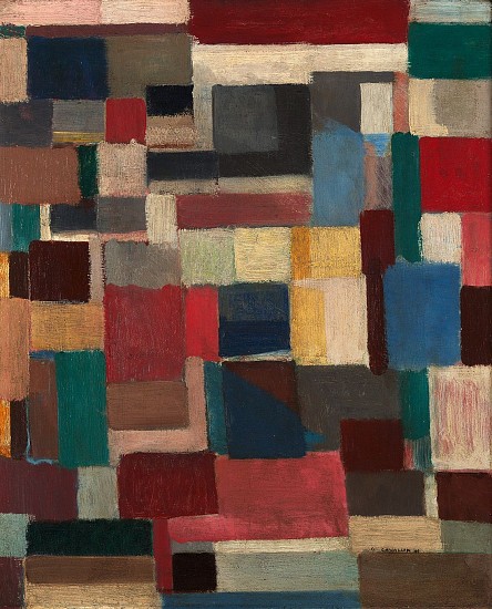 Giorgio Cavallon, Untitled | SOLD, 1946
Oil on canvas, 20 1/4 x 16 in. (51.4 x 40.6 cm)
CAV-00002