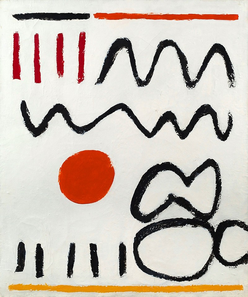 Raymond Hendler, Promenade (No. 10) | SOLD, 1963
Magna on canvas, 36 x 30 in. (91.4 x 76.2 cm)
SOLD © Estate of Raymond Hendler
HEN-00019