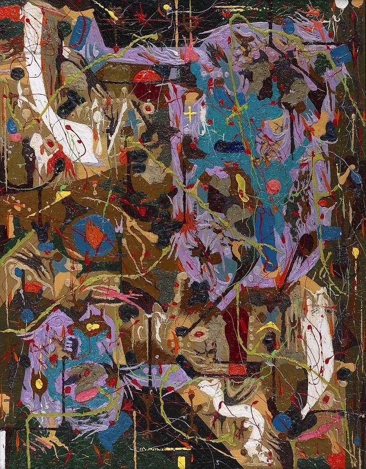 Alfonso Ossorio, Slow Dance and Staccato | SOLD, 1955
Mixed media, 32 x 25 1/2 in. (81.3 x 64.8 cm)
SOLD
OSS-00003