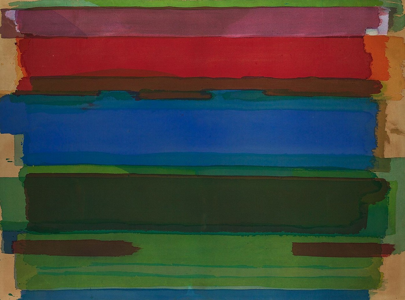 Edwin Ruda, Tunis, 1969
Acrylic on canvas, 48 x 66 in. (121.9 x 167.6 cm)
RUD-00019