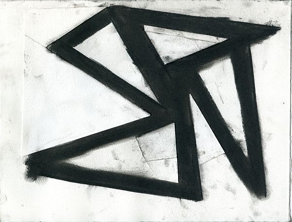 Ken Greenleaf, Blackwork #2 | SOLD, 2011
Charcoal and collage on paper, 8 1/2 x 11 in. (21.6 x 27.9 cm)
SOLD
GRE-00011