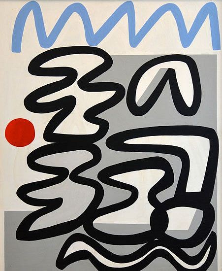 Raymond Hendler, Port of Call | SOLD, 1983-1985
Acrylic on canvas, 40 x 33 in. (101.6 x 83.8 cm)
SOLD © Estate of Raymond Hendler
HEN-00040