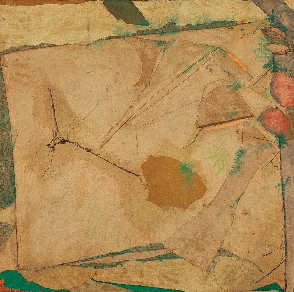 Stanley Boxer, 3 O'clock Still Life, 1967
Mixed media on canvas, 24 1/8 x 24 1/8 in. (61.3 x 61.3 cm)
BOX-00016