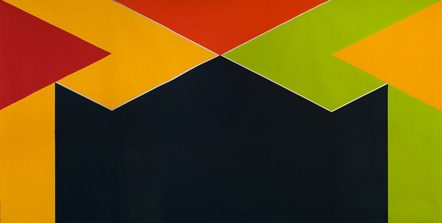 Larry Zox, Sequoia, 1965-1966
Acrylic on canvas, 90 x 180 in. (228.6 x 457.2 cm)
ZOX-00044