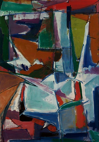 Stephen Pace, Untitled (51-43) | SOLD, 1951
Oil on canvas, 41 1/2 x 30 in. (105.4 x 76.2 cm)
SOLD
PAC-00172