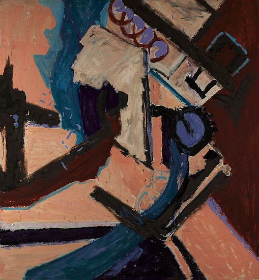 Judith Godwin, Beating Time, 1984
Oil on canvas, 50 x 46 in. (127 x 116.8 cm)
GOD-00023