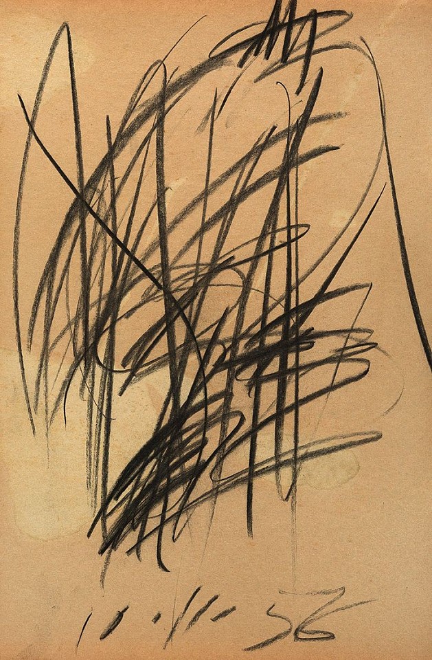 Walter Darby Bannard, Untitled, 1958
Ink on paper, 18 x 11 1/2 in. (45.7 x 29.2 cm)
BAN-00083
