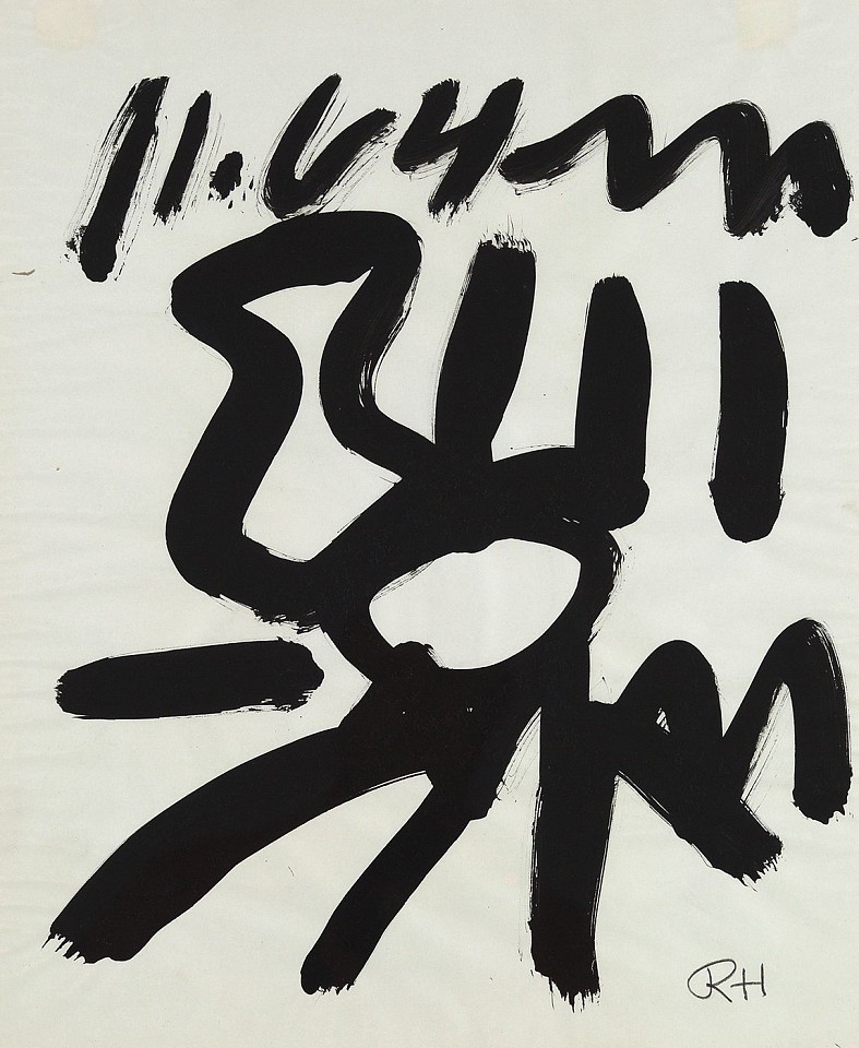 Raymond Hendler, Still Life, 1964
Acrylic on paper, 17 x 14 in. (43.2 x 35.6 cm)
© Estate of Raymond Hendler
HEN-00107