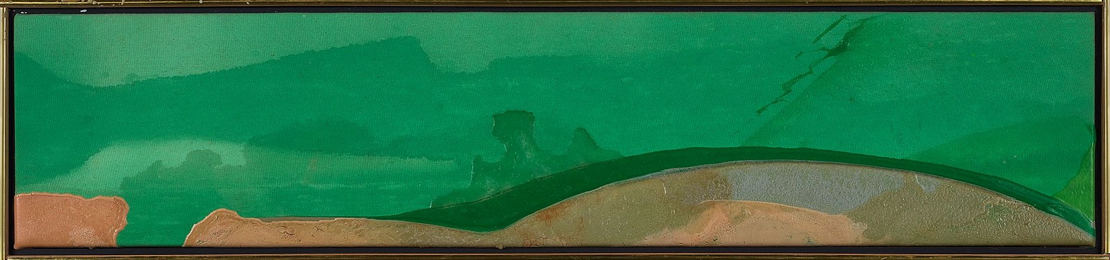 Walter Darby Bannard, Greenough, 1979
Acrylic on canvas, 9 x 42 in. (22.9 x 106.7 cm)
BAN-00111