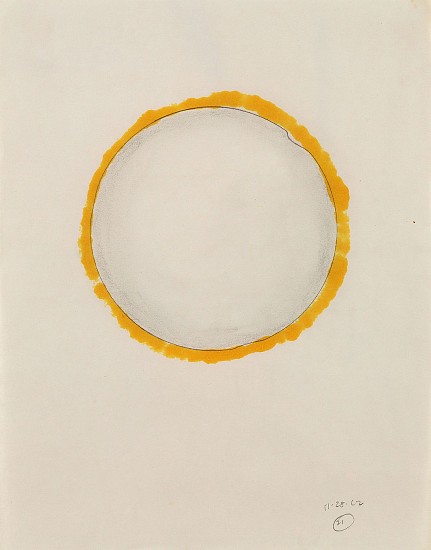 Walter Darby Bannard, Untitled, 1962
Ink on paper, 8 1/2 x 11 in. (21.6 x 27.9 cm)
BAN-00117