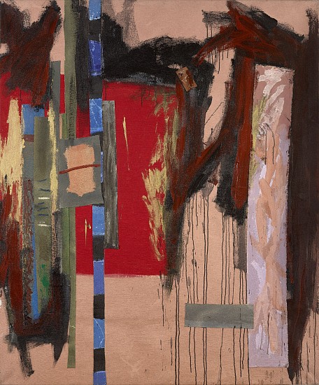 Ann Purcell, Pageant, 1982
Acrylic and collage on canvas, 72 x 60 in. (182.9 x 152.4 cm)
PUR-00084