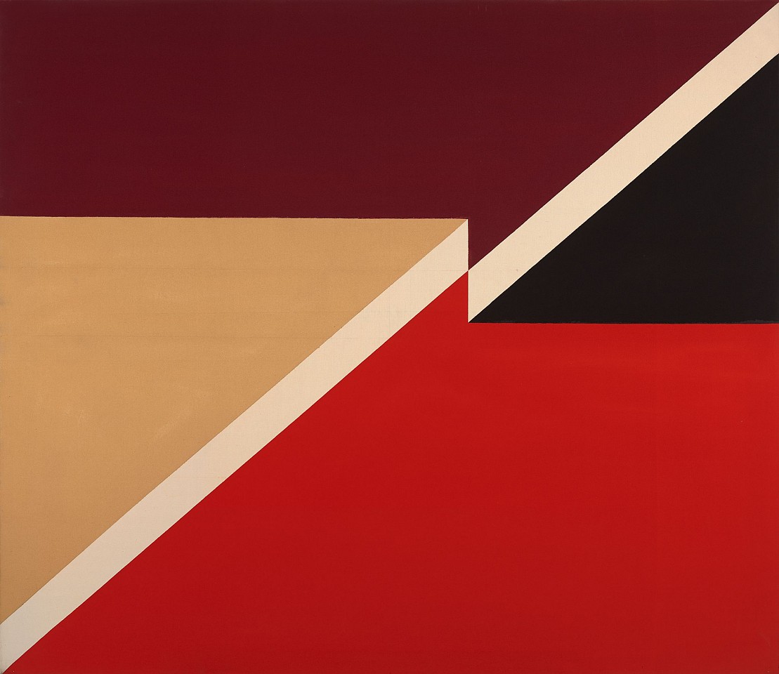 Larry Zox, Diagonal, 1966
Acrylic on canvas, 60 x 70 in. (152.4 x 177.8 cm)
ZOX-00099
