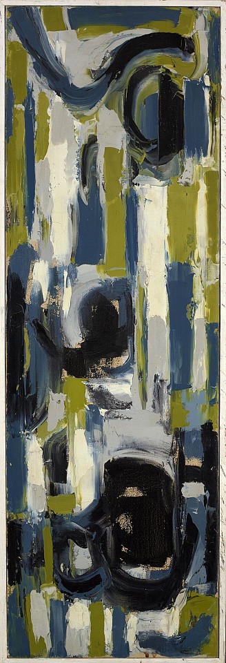 Raymond Hendler, No. 7, 1957
Oil on canvas, 30 x 10 in. (76.2 x 25.4 cm)
© Estate of Raymond Hendler
HEN-00226