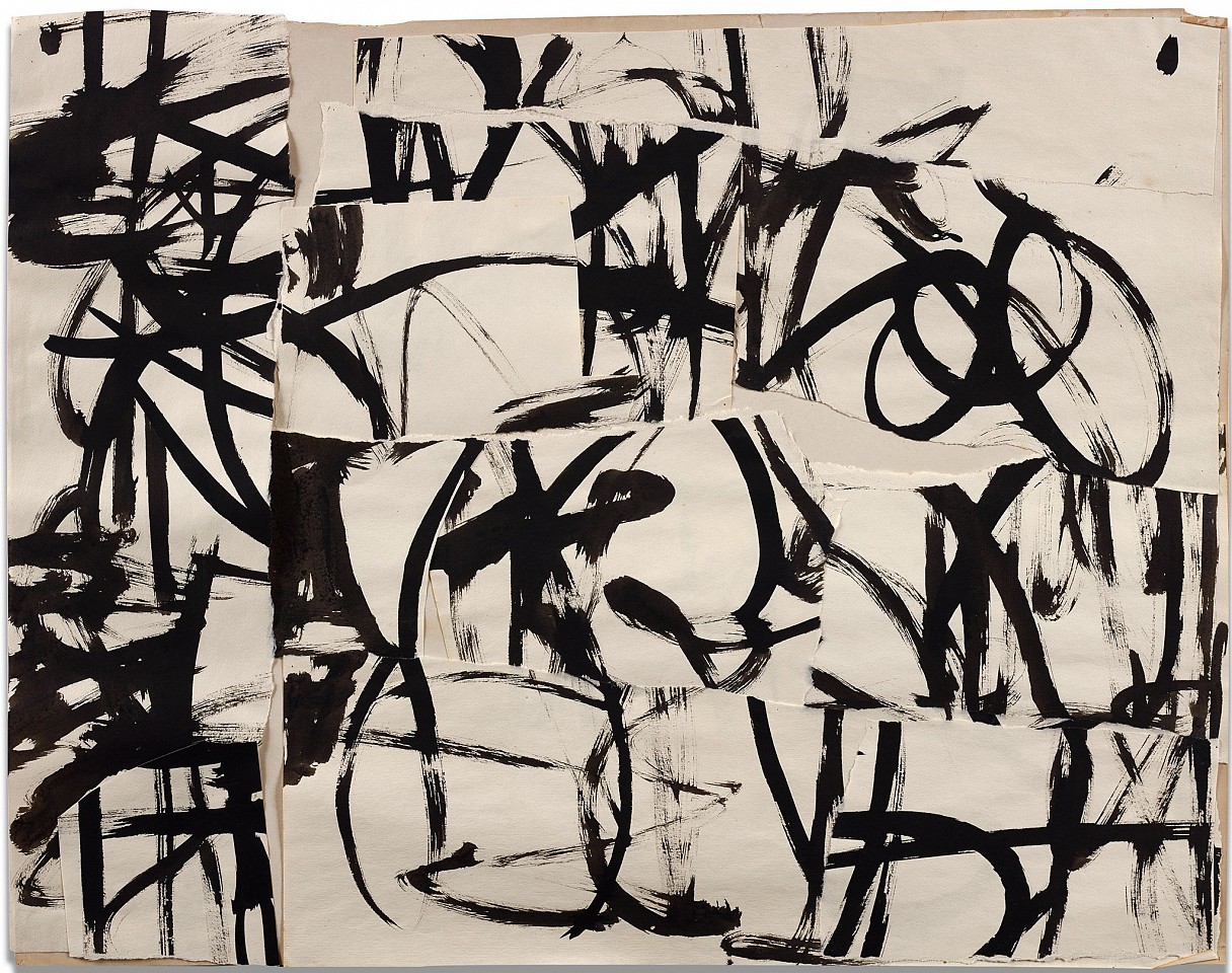 Charlotte Park, Untitled | SOLD, c. 1955
Ink and collage on paper, 22 3/4 x 28 1/2 in. (57.8 x 72.4 cm)
PAR-00021