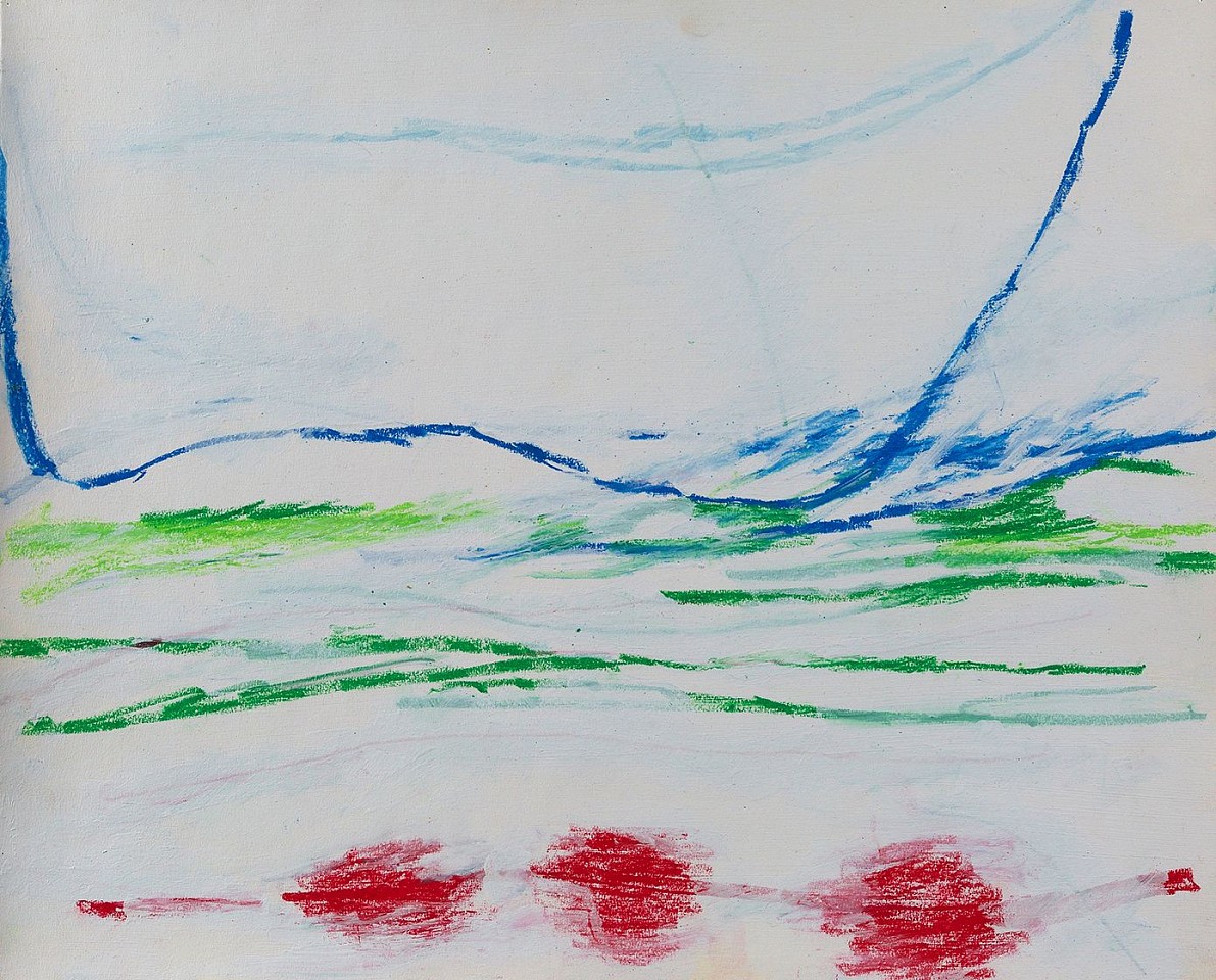 Charlotte Park, Untitled, c. 1975
Oil crayon on paper, 14 1/2 x 18 in. (36.8 x 45.7 cm)
PAR-00152