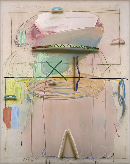 James Pinkney Havard, Zuni, 1977
Acrylic and charcoal on canvas, 60 x 48 in. (152.4 x 121.9 cm)
HAV-00002