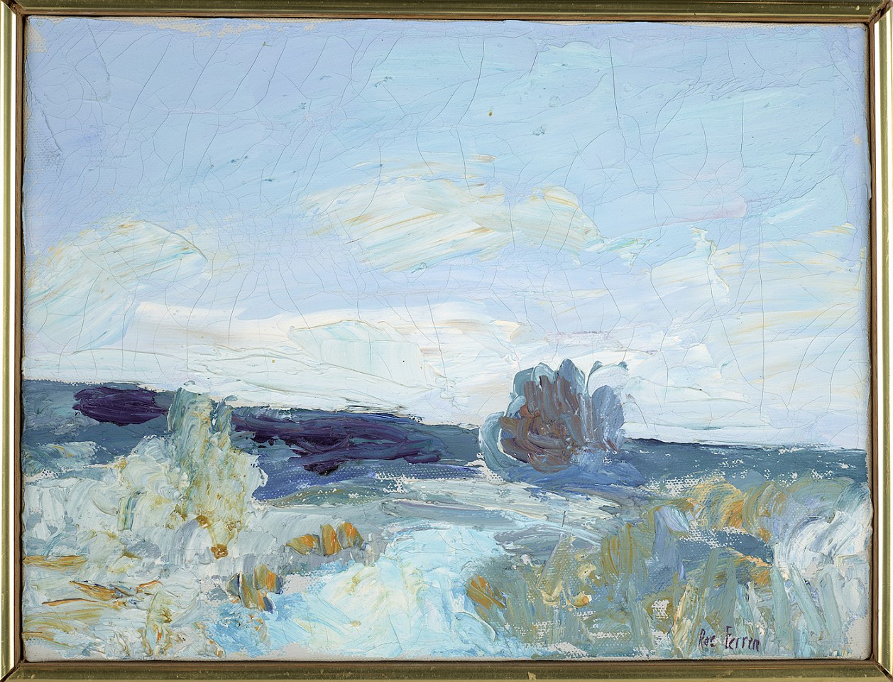 Rae Ferren, #16 The Marsh, 1979
Oil on canvas, 9 x 12 in. (22.9 x 30.5 cm)
RFER-00001