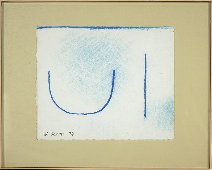 William Scott, Untitled | SOLD, 1974
Pastel on paper, 5 1/2 x 6 1/2 in. (14 x 16.5 cm)
WSC-00001