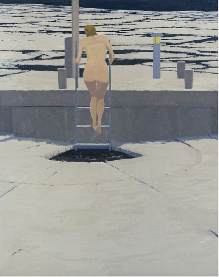 Michael Meehan, Ice Bather, Dusk, 2015
Oil on linen, 78 x 62 in. (198.1 x 157.5 cm)
© The William Louis-Dreyfus Foundation Inc.
NYSSMEE-00001