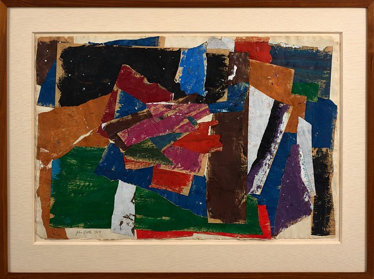 John Little, Collage, 1959
Collage on paper, 27 x 40 in. (68.6 x 101.6 cm)
LIT-00006