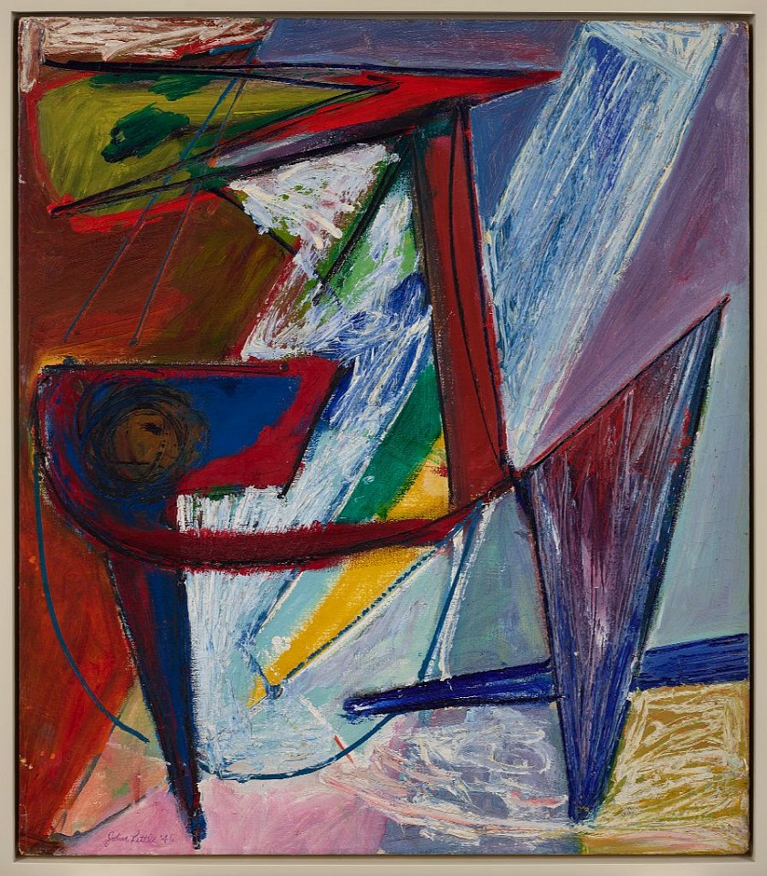 John Little, The Aggressor, 1946
Oil on canvas, 32 x 28 in. (81.3 x 71.1 cm)
LIT-00004