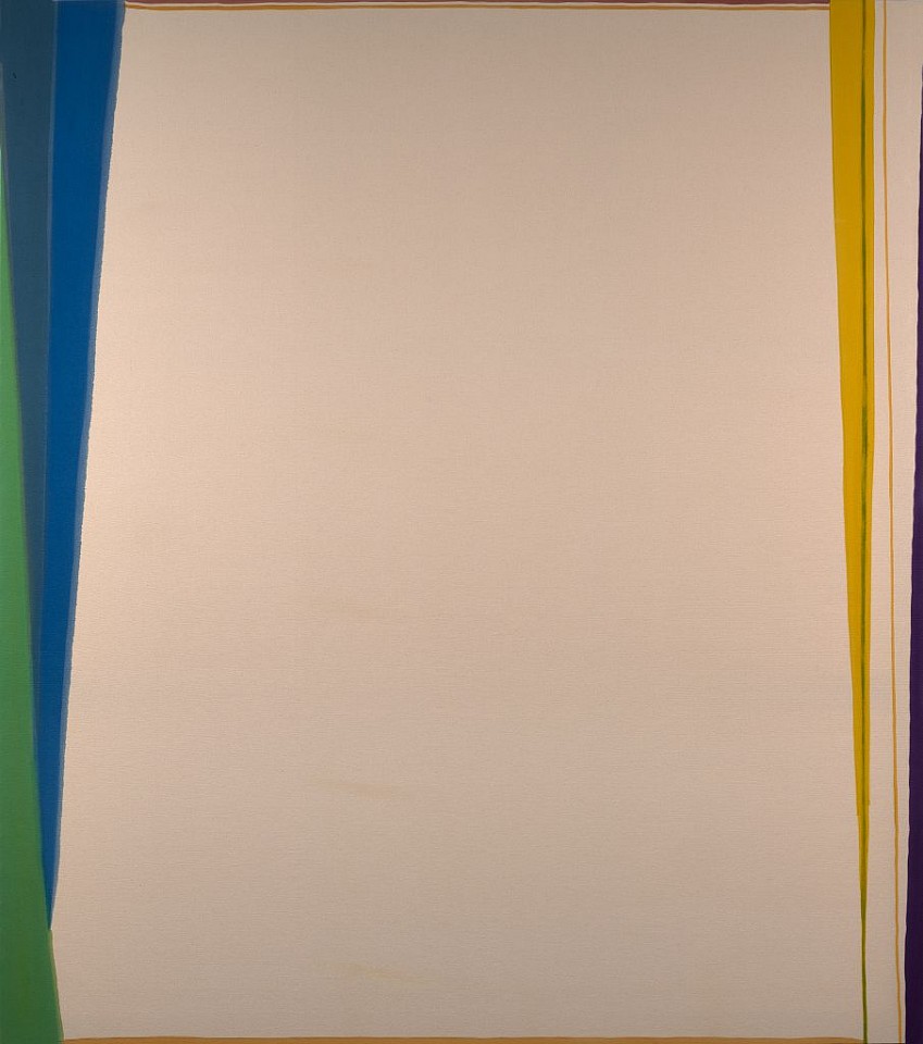 Larry Zox, Untitled, c. 1973
Acrylic on canvas, 92 1/4 x 81 1/2 in. (234.3 x 207 cm)
ZOX-00138