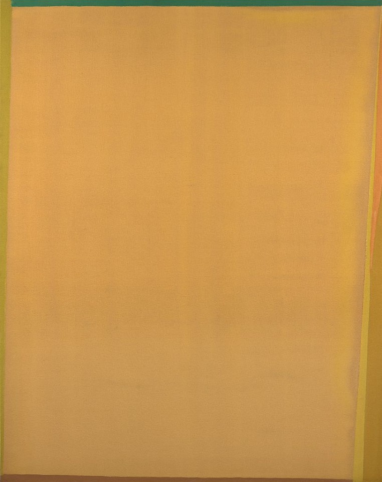 Larry Zox, Untitled, c. 1973
Acrylic on canvas, 78 x 61 3/4 in. (198.1 x 156.8 cm)
ZOX-00137