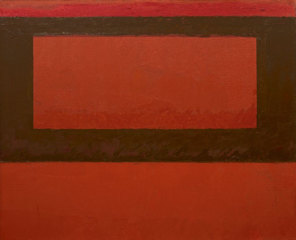 Perle Fine, Cool Series #9, Gibraltar, c. 1961-63
Oil on canvas, 68 x 84 in. (172.7 x 213.4 cm)
© A.E. Artworks
FIN-00039
