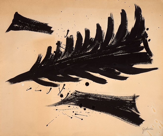 Judith Godwin, Broken Feather
Acrylic on paper, 13 7/8 x 16 7/8 in. (35.2 x 42.9 cm)
GOD-00085