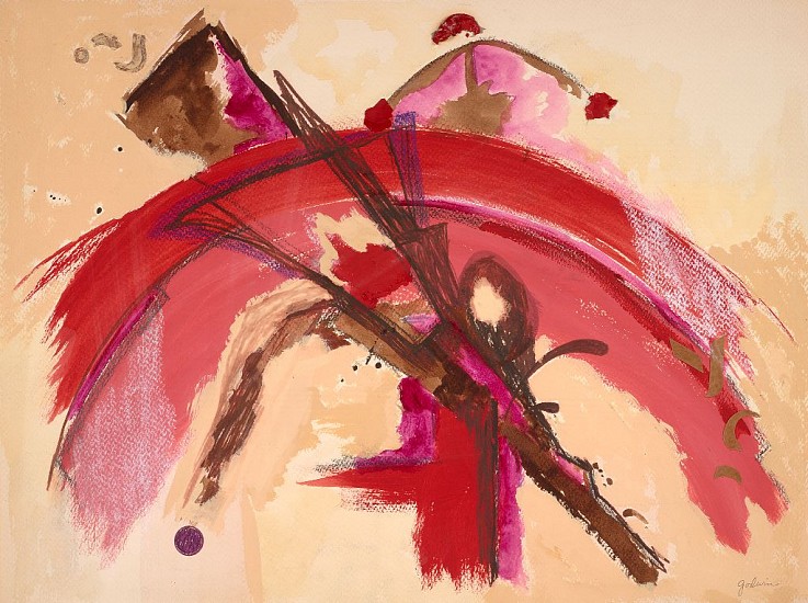 Judith Godwin, Red Balance
Acrylic on paper, 18 x 24 in. (45.7 x 61 cm)
GOD-00083