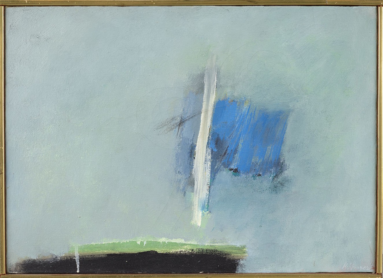 Ida Kohlmeyer, Landscape No. 1 | SOLD, c. 1960
Oil on canvas, 15 x 21 in. (38.1 x 53.3 cm)
KOH-00008