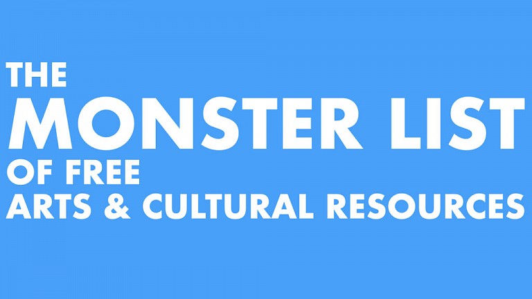 News: Guild Hall Museum: The MONSTER LIST of FREE Arts & Cultural Resources, May  1, 2020 - Guild Hall