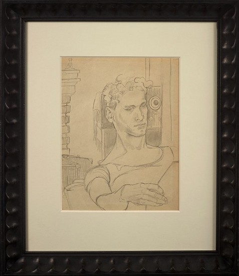 Elaine de Kooning, Portrait of Peter (The Artist's Brother) | SOLD, ca. 1939-40
Graphite on paper, 10 3/4 x 8 1/2 in. (27.3 x 21.6 cm)
EDEK-00011