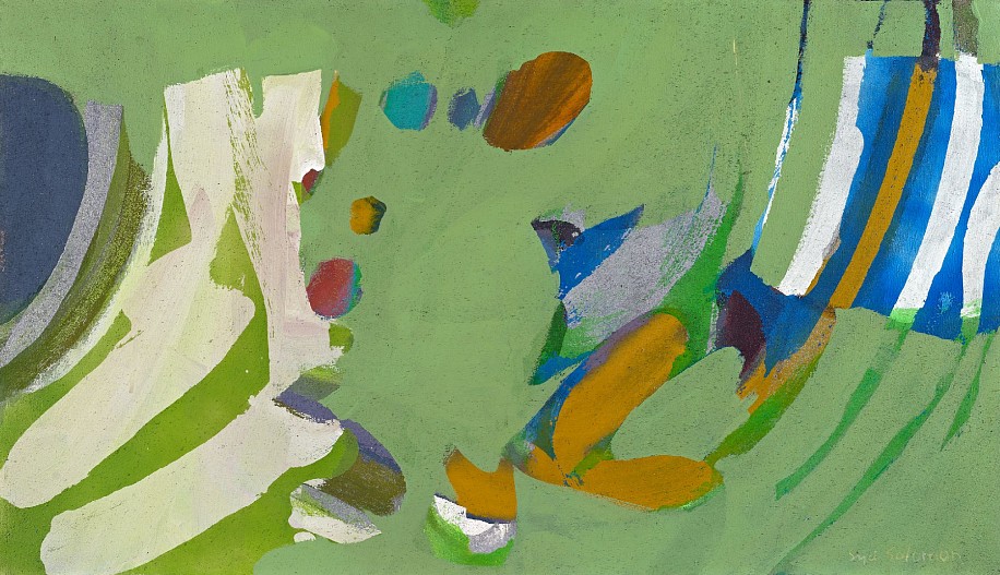Syd Solomon, Clearay | SOLD, 1971
Oil and acrylic on linen, 26 x 44 in. (66 x 111.8 cm)
© Estate of Syd Solomon
SOL-00029
