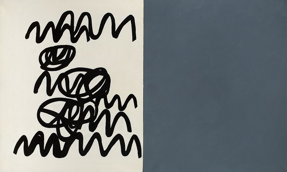 Raymond Hendler, Marks of the Renaissance | SOLD, 1976
Acrylic on canvas, 40 x 66 in. (101.6 x 167.6 cm)
HEN-00072