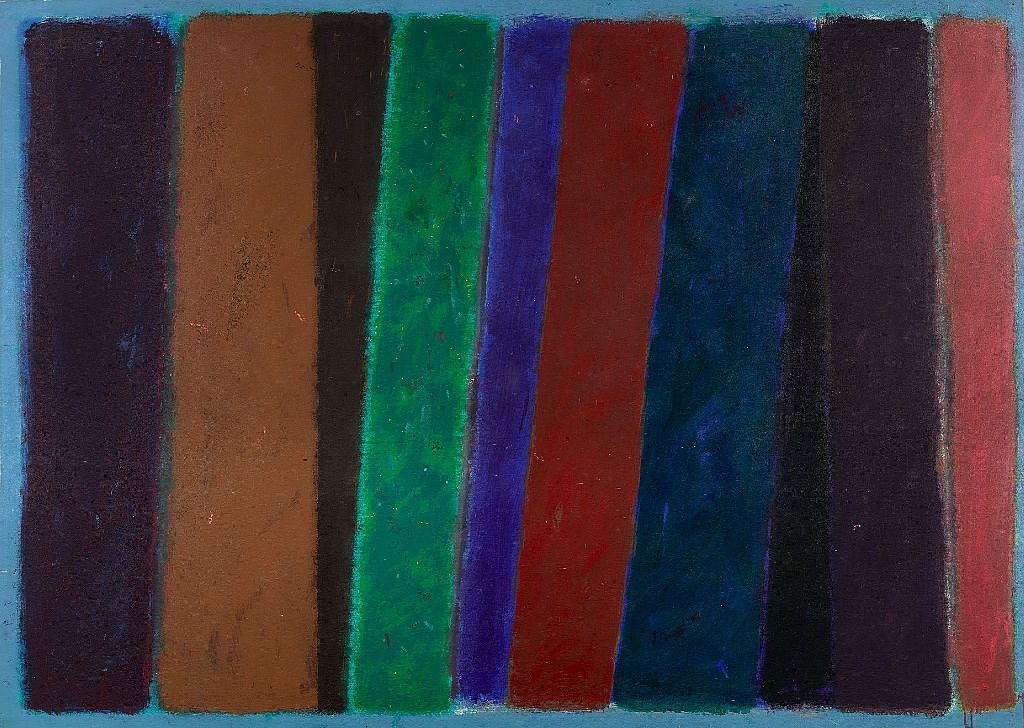 John Opper, Blue-18, 1973
Acrylic on canvas, 60 x 84 in. (152.4 x 213.4 cm)
OPP-00042